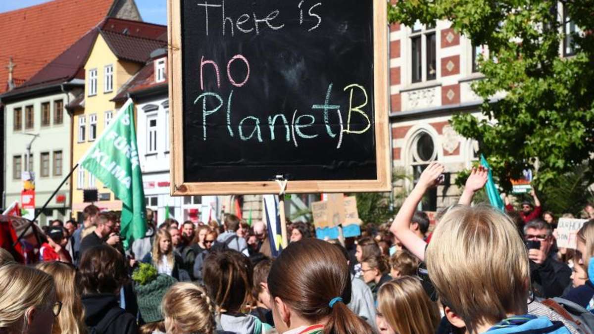 Thüringen: Tausende beteiligen sich bei Klimaprotesten in Thüringen