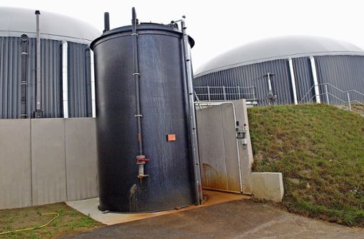 Die Biogasanlage in Dannheim könnte nach Angaben von Landrätin Petra Enders noch wesentlich mehr Biogas produzieren als jetzt schon. Foto: Berit Richter