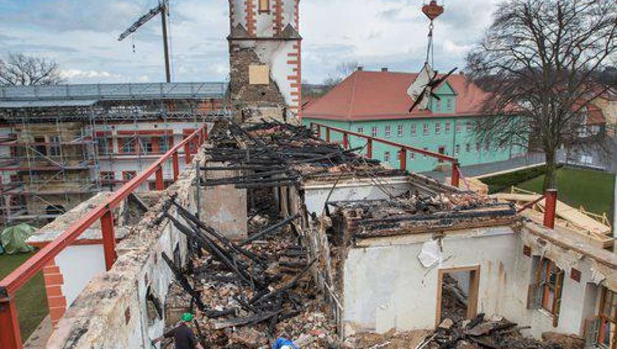 Thüringen: Zwei Jahre nach Brandkatastrophe beginnt Sanierung von Schloss Ehrenstein