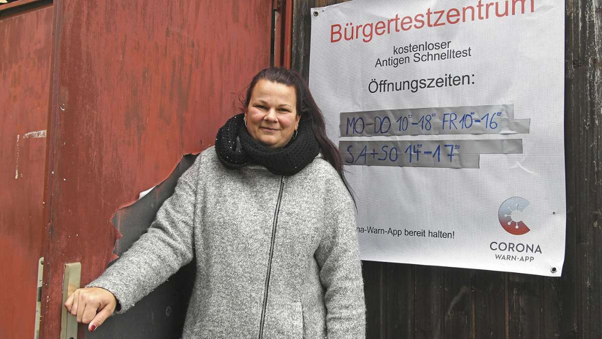 Testzentrum Suhler Friedberg: Schnelltest macht seinem Namen Ehre
