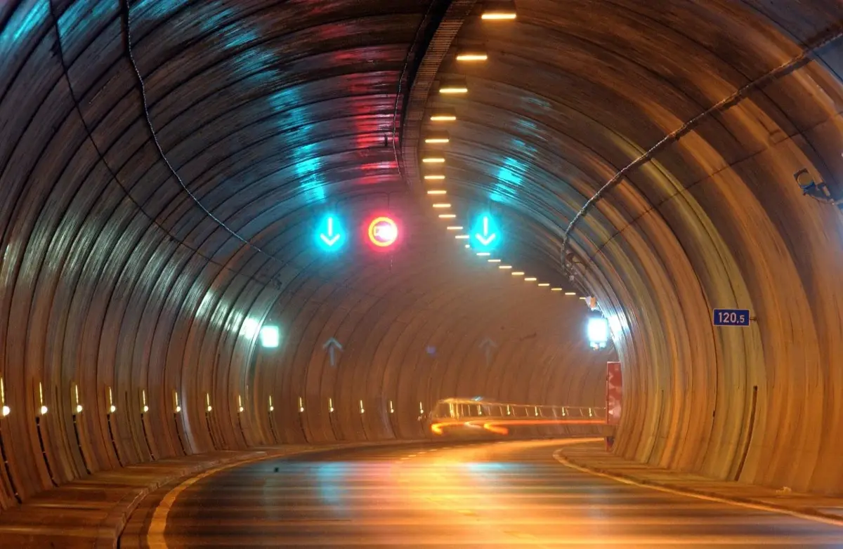 Der Rennsteigtunnel Quelle: Unbekannt
