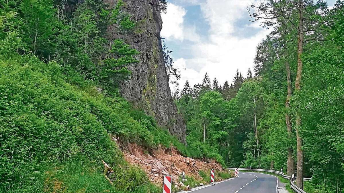 Oberschönau: Sperrung nach Oberhof: Nächste Woche wird gesprengt