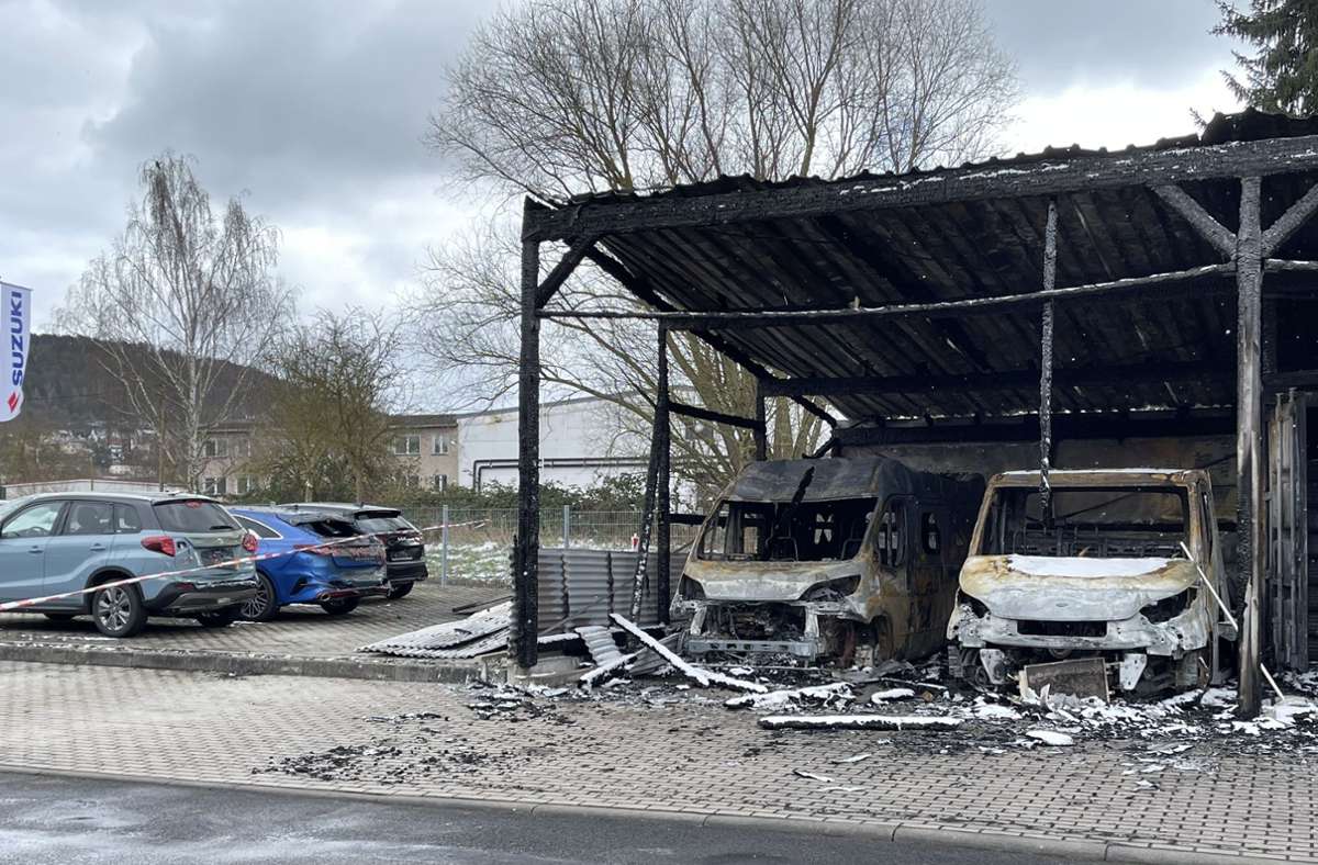 Bei dem Brand im Februar entstand ein Schaden von schätzungsweise 450 000 Euro. Foto: MT/Oliver Benkert