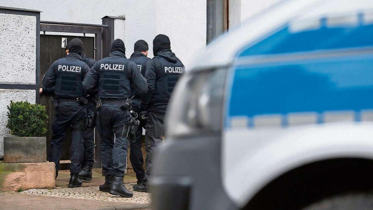 Thüringen: Polizeiaktion mit Ankündigung