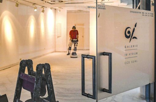 Die Galerie im CCS-Atrium öffnet ihre Türen wieder. Foto: /Frank