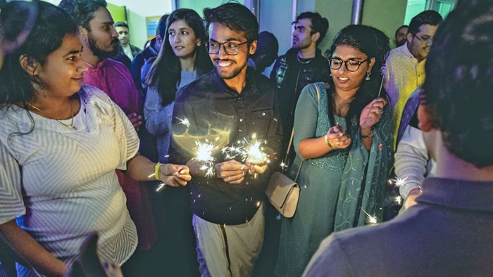 Diwali –  Sieg des Guten über das Böse  gefeiert