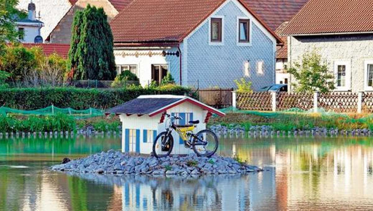 Ilmenau: Fahrrad-Tour auf der Torteich-Insel