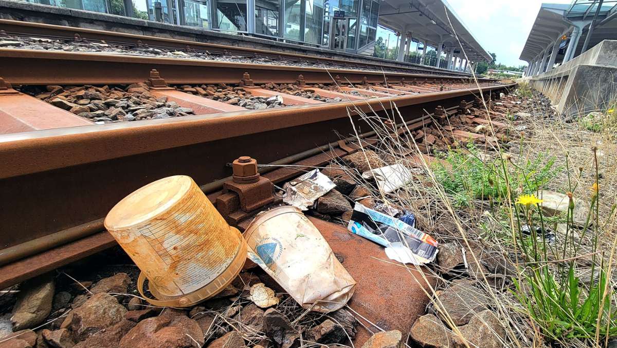 Bahnhof Sonneberg: Müll und Vandalismus am Tor zur Kreisstadt