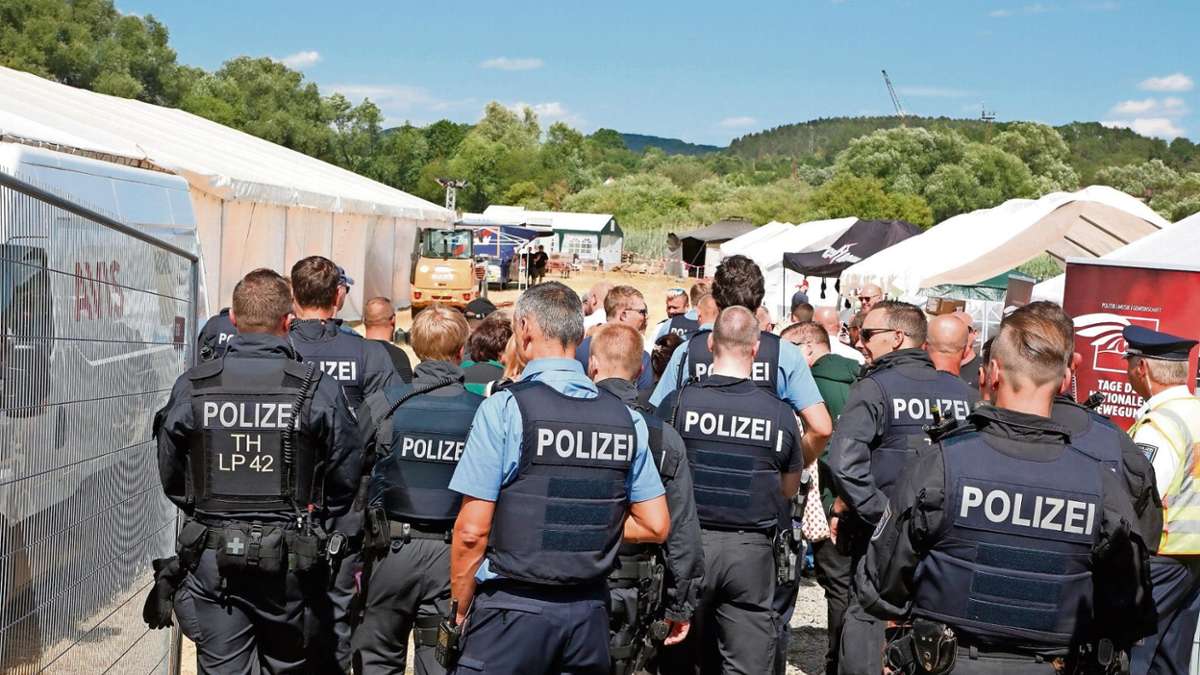Thüringen: Hohe Kosten für Polizeieinsätze bei rechten Veranstaltungen
