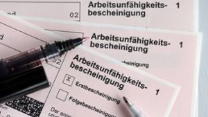 Thüringen weiterhin mit höchstem Krankenstand
