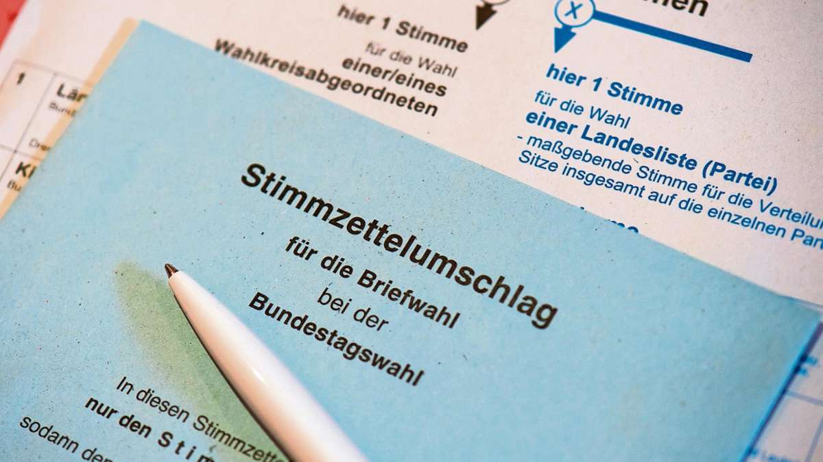 Thüringen: Steigende Zahl von Wählern fordert Briefwahlunterlagen an