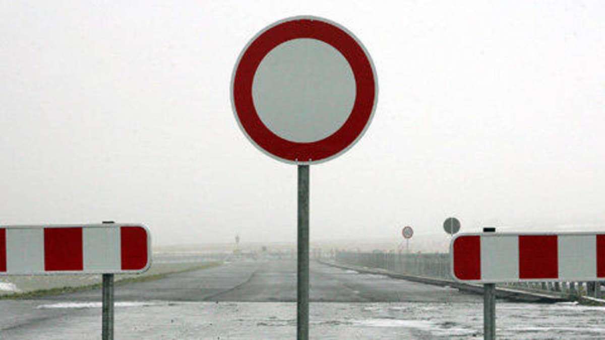 Durchfahrt verboten - Symbolfoto Foto: dpa