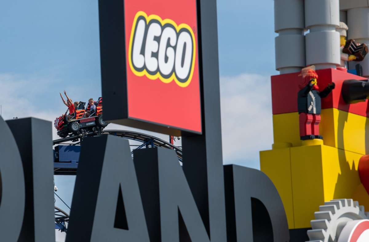 Im Legoland in Günzburg steht nach dem Achterbahn-Unfall gefühlt kein Stein mehr auf dem anderen. (Archivbild)