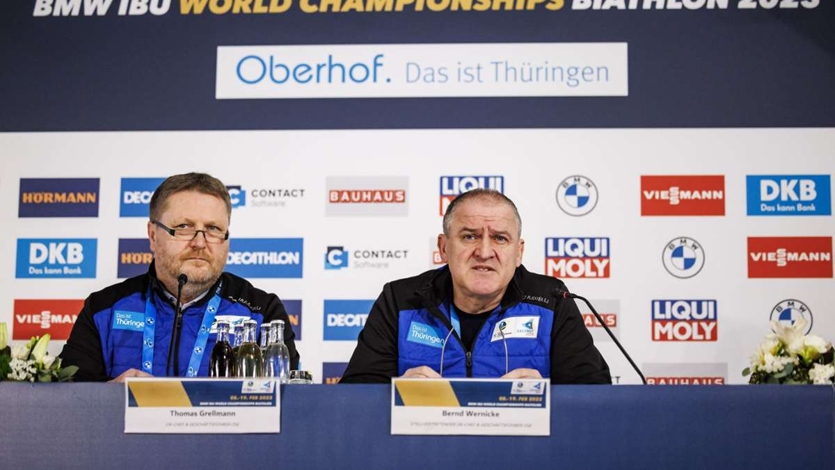 Biathlon-WM: Interview mit OK-Chef Grellmann
