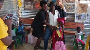 Suhler bauen in Namibia Kindergarten