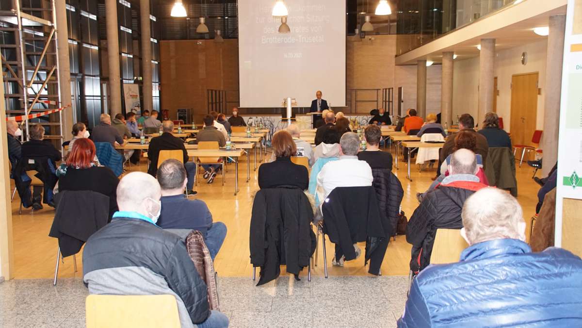 Brotterode-Trusetal: Stadtrat feiert seinen Haushaltstag