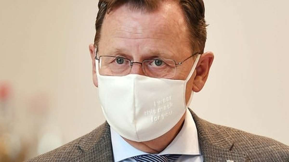 Thüringen: Ramelow und Höcke liefern sich Masken-Scharmützel