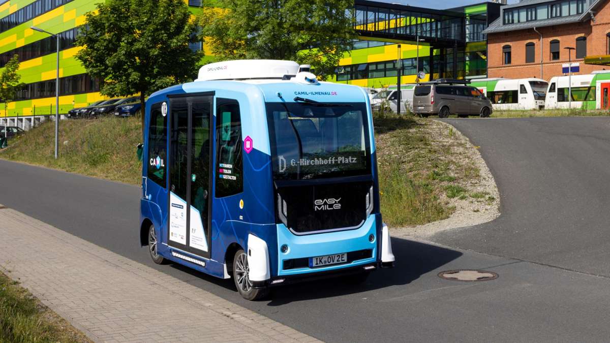 Gedankenspiel: Mit dem autonomen Bus durch die Fußgängerzone