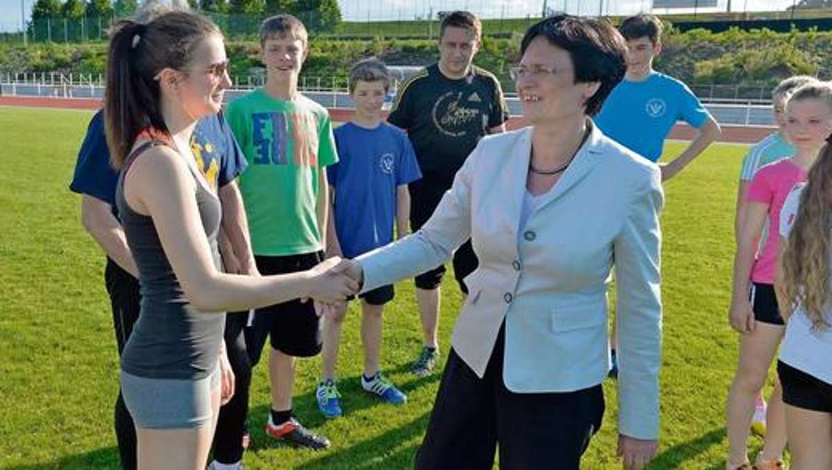 Bad Salzungen: Ministerpräsidentin vom Sportangebot beeindruckt