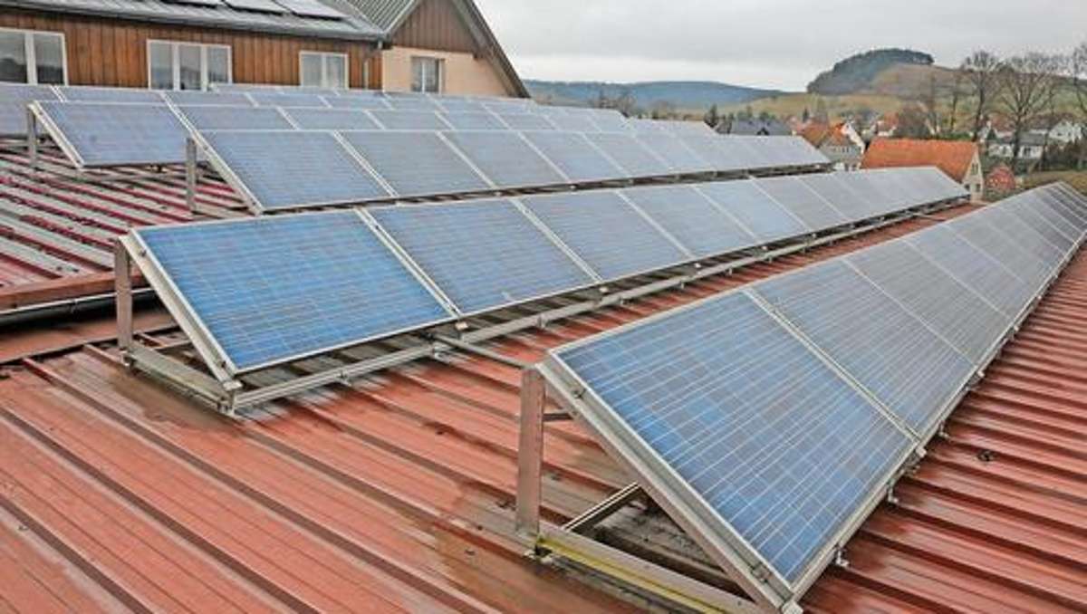 Bad Salzungen: Sonnenkraftwerk auf dem Dach des Bier-Lagerkellers