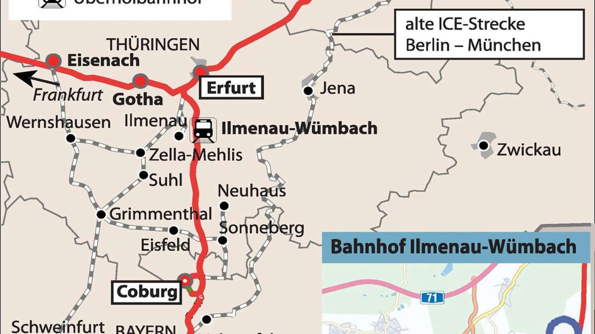 Ilmenau: Erfurt-Express bringt Regio-Halt Ilmenau wieder ins Gespräch