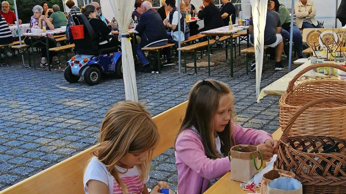 Kinderfest Unterweid: Auch  unterm Weidberg war was los