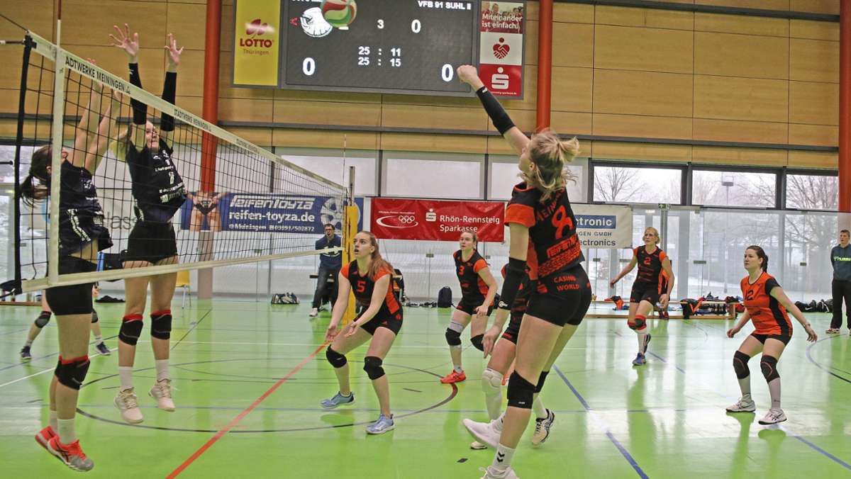 Volleyball, Thüringenliga: Werranixen klettern an die Spitze