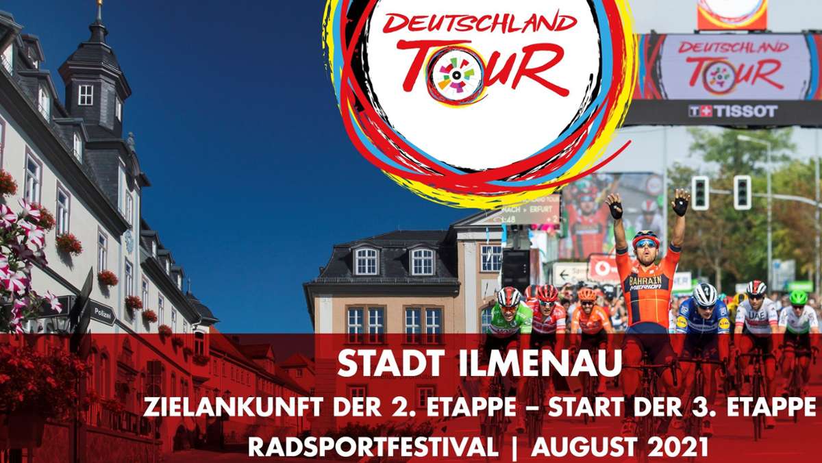 Lokalsport Ilm-Kreis: Deutschlandtour der Radprofis am 27. August in Ilmenau mit zwei Schlussrunden