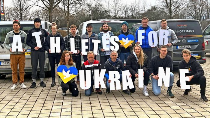 Sportler helfen der Ukraine: Oberhof fährt mit drei Bussen mit