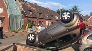 Tornado richtet im Münsterland schwere Schäden an