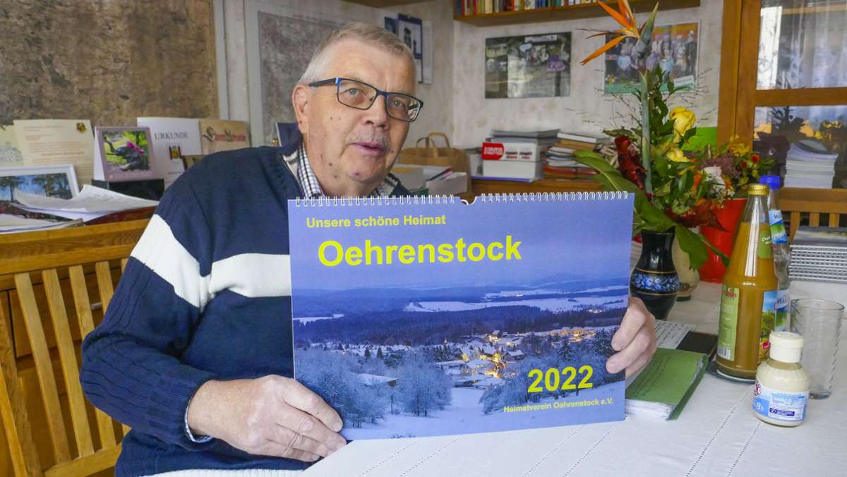 Aus Oehrenstock: Heimatverein präsentiert Kalender 2022