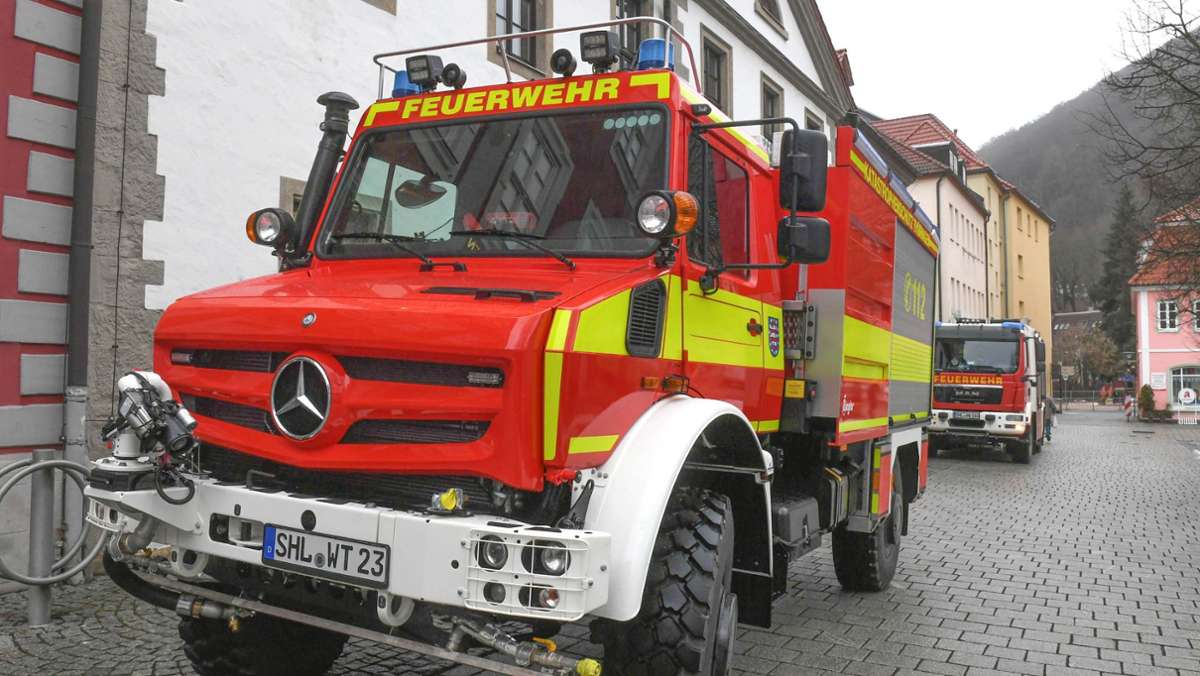 Suhler Feuerwehr: Spezialfahrzeug für Waldbrände