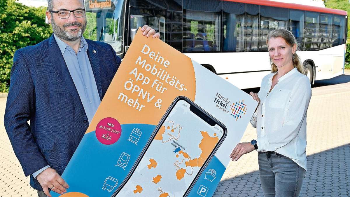 Bad Salzungen: Bus auf Anruf, Ticket per App