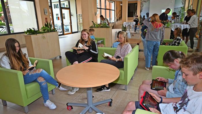 Regelschule Breitungen: Atrium ist jetzt Entspannungszone