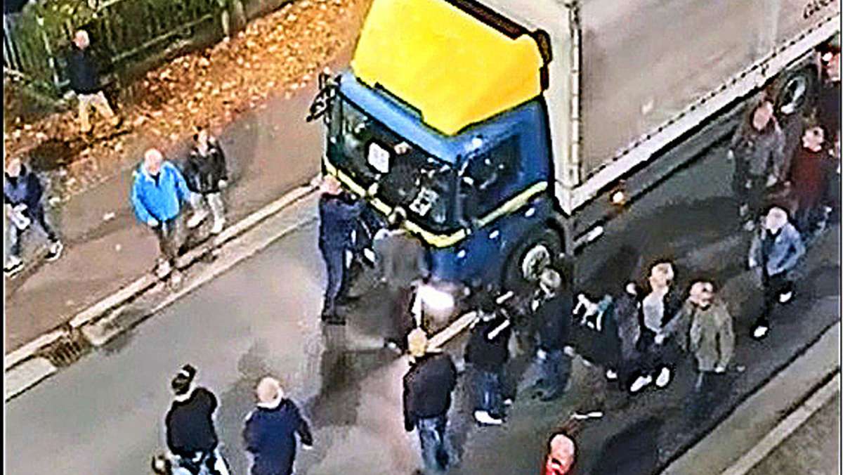 LKW-Vorfall auf Demo in Meiningen: Kein Angriff, sondern Gefahrenabwehr