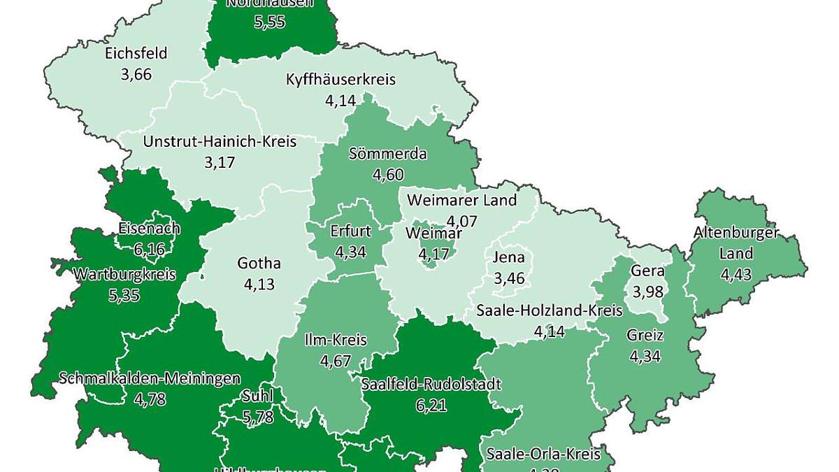 Thüringen: Südthüringer leiden überdurchschnittlich oft unter Asthma