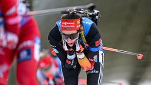 Biathlon-WM: Vanessa geht mit einem Lächeln