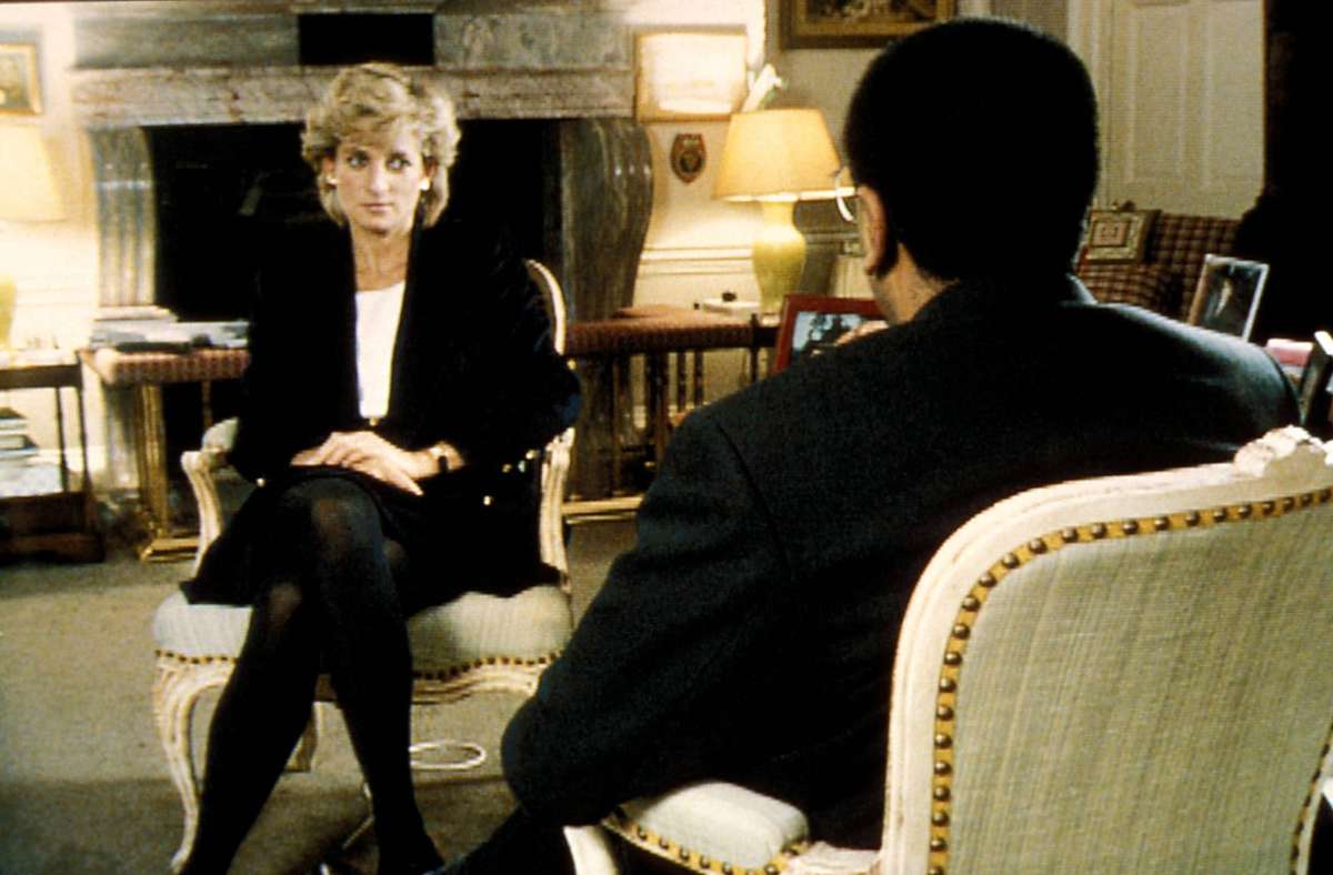 1995 gab Prinzessin Diana dem Fernsehjournalisten Martin Bashir ein skandalös offenes Interview.
