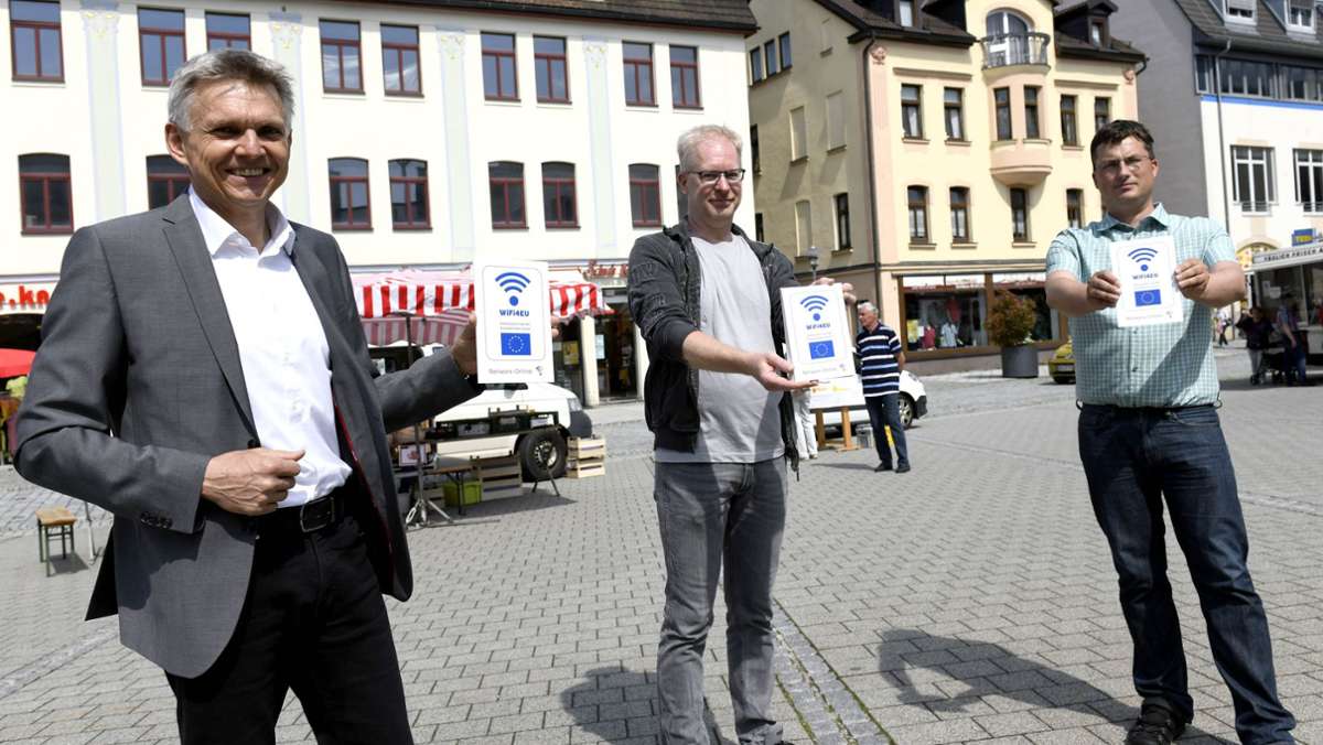 Stadt Sonneberg: EU spendiert kostenloses Internet