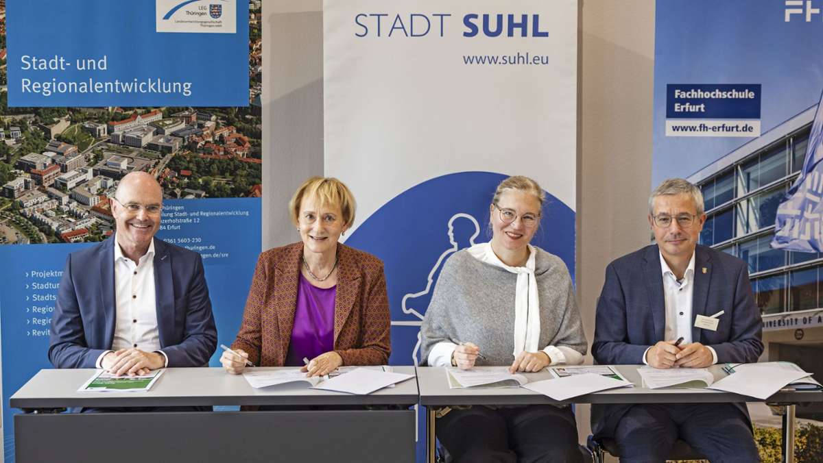 Kooperation: Drei Partner mit großen Plänen für Suhl-Nord