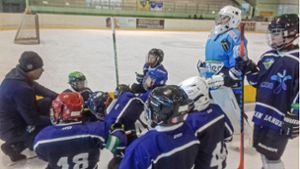 Eishockey, Nachwuchs: Mit Helm, Handschuhen und Hotdogs