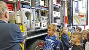 Brandschutzausbildung: Wenn der Unterricht bei der Feuerwehr stattfindet