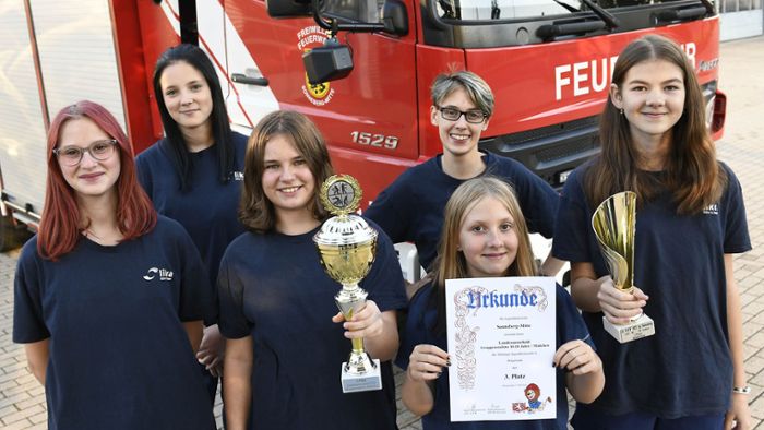Jugendfeuerwehr Sonneberg-Mitte: „Fire Girls“ schaffen es aufs Treppchen
