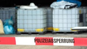 35.000 Liter Chemikalien: Polizei untersucht Fund genauer