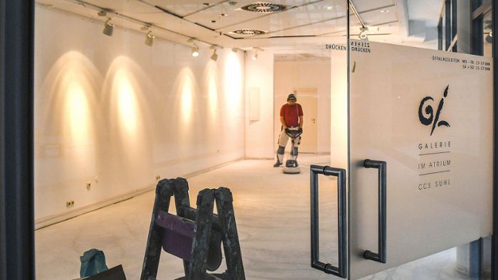 Bühne frei für die Kunst: Galerie im CCS öffnet im März wieder
