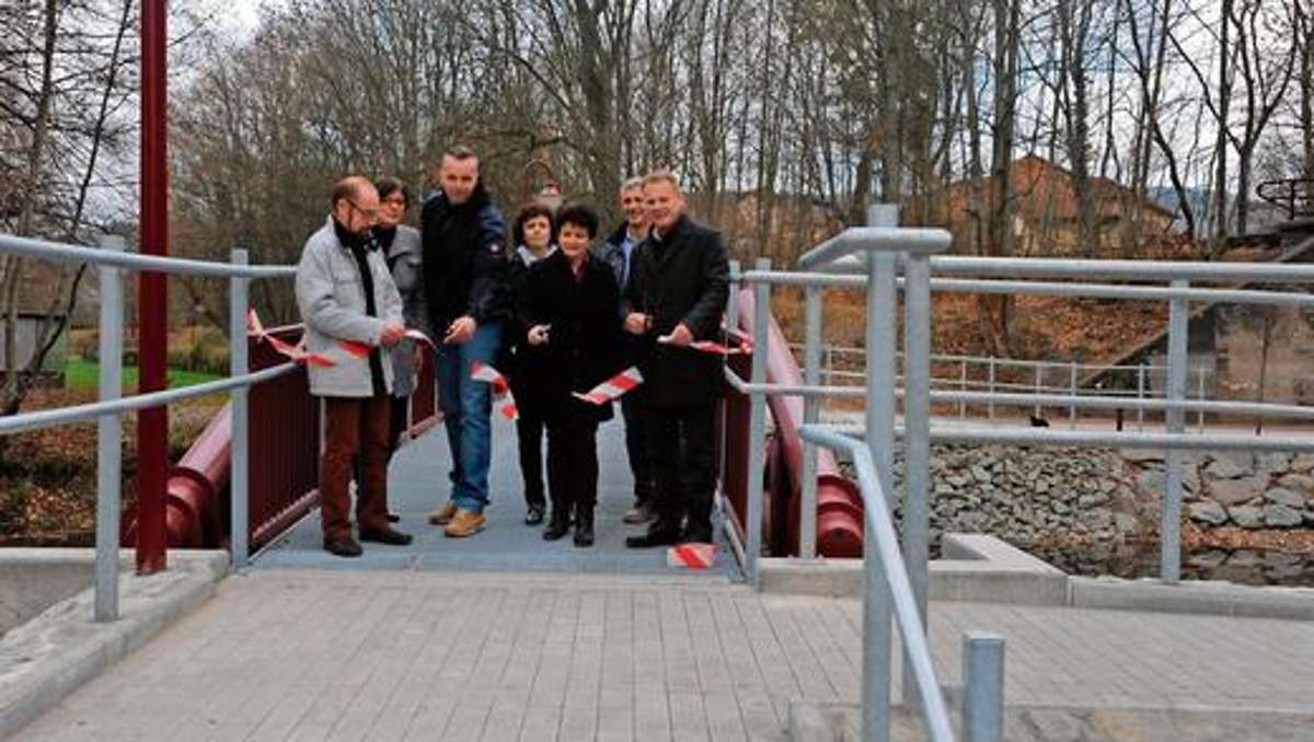Bad Salzungen: Neue Brücke: Barrierefrei über die Felda