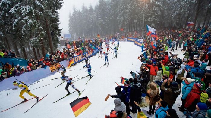 Sicherheit maximieren : Biathlon Weltcup in Oberhof startet einen Tag später