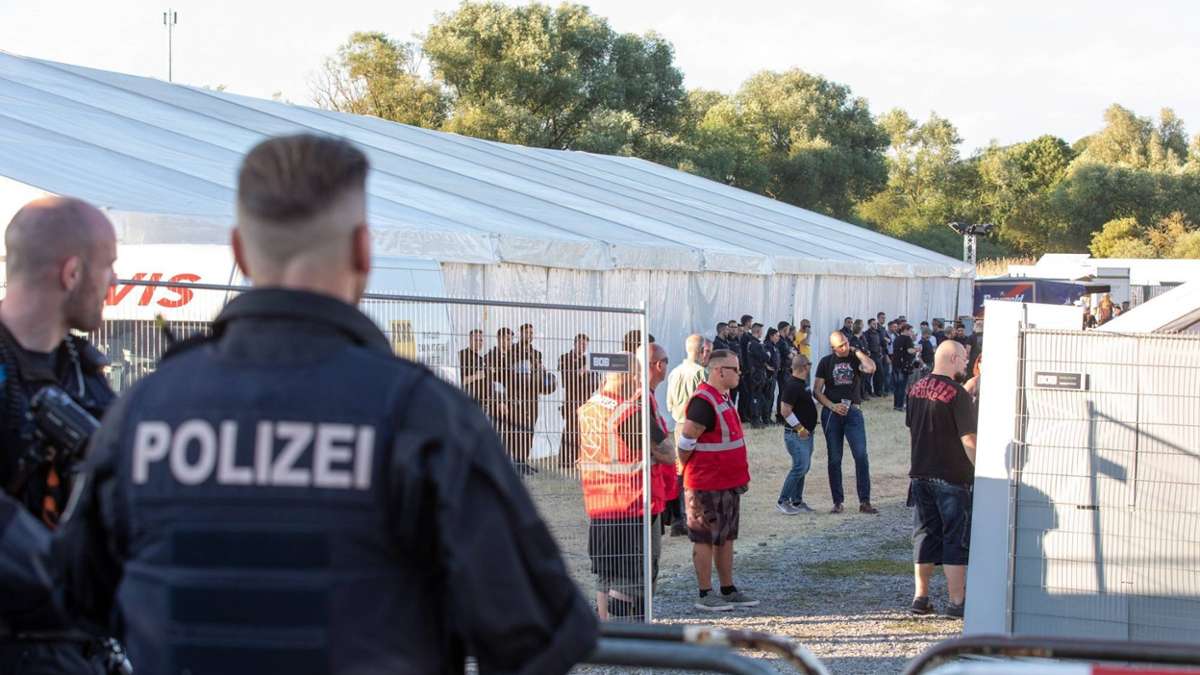 Hildburghausen: Polizei nimmt 45 Strafanzeigen in Themar auf - ein Haftbefehl