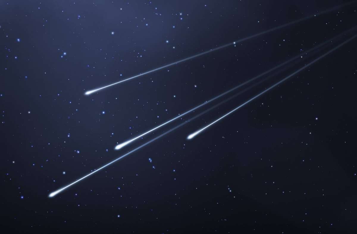 Die Himmelsfunken scheinen aus dem Sternbild Perseus zu kommen, daher die Bezeichnung Perseiden. Foto: imago images/blickwinkel/McPHOTO/M.