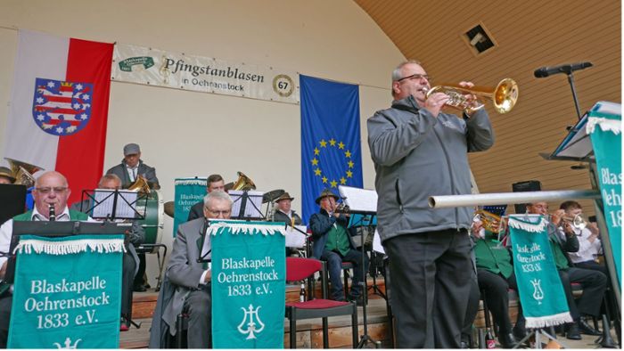 Tradition fortgeführt: In Oehrenstock beginnt das Pfingstfest